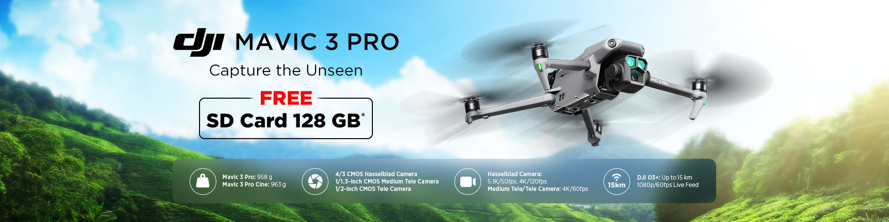 DJI Mavic 3 Pro Capture the Unseen