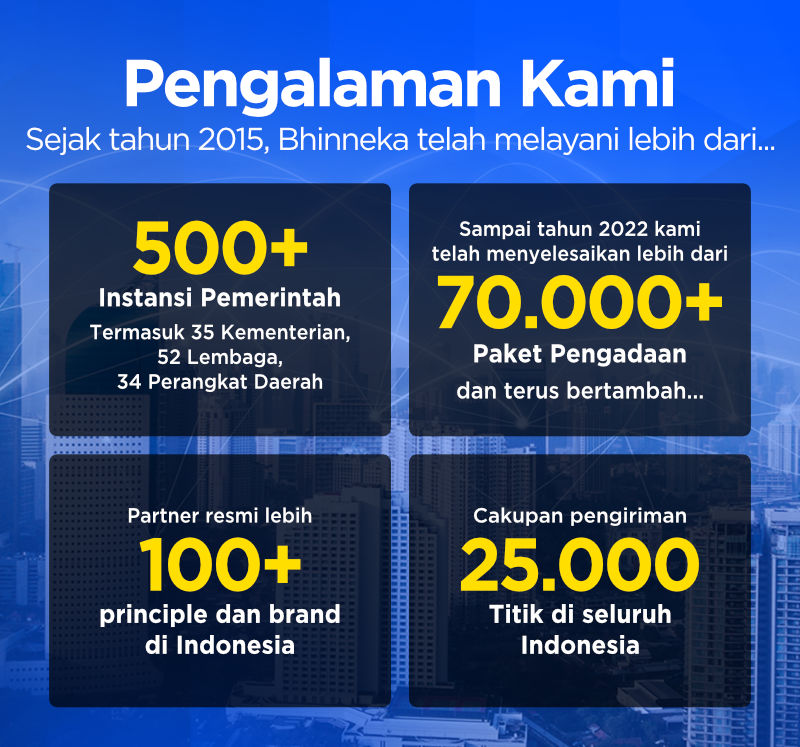 Pengalaman Kami - Bhinneka e-Gov